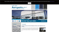Desktop Screenshot of boletin.aeropolis.biz