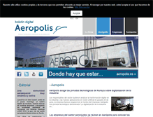 Tablet Screenshot of boletin.aeropolis.biz